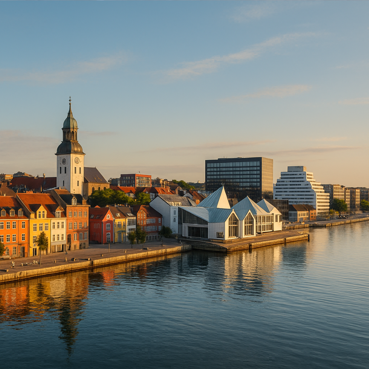 Aalborg skyline