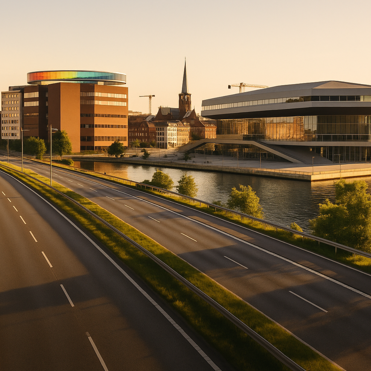 Aarhus skyline