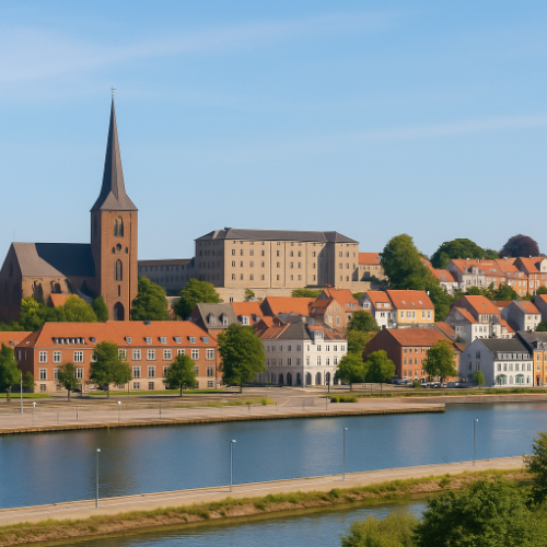 Skyline over Horsens