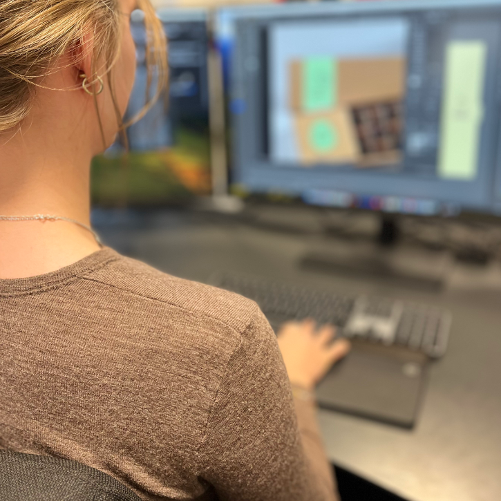 Grafiker der designer personlige påskegaver