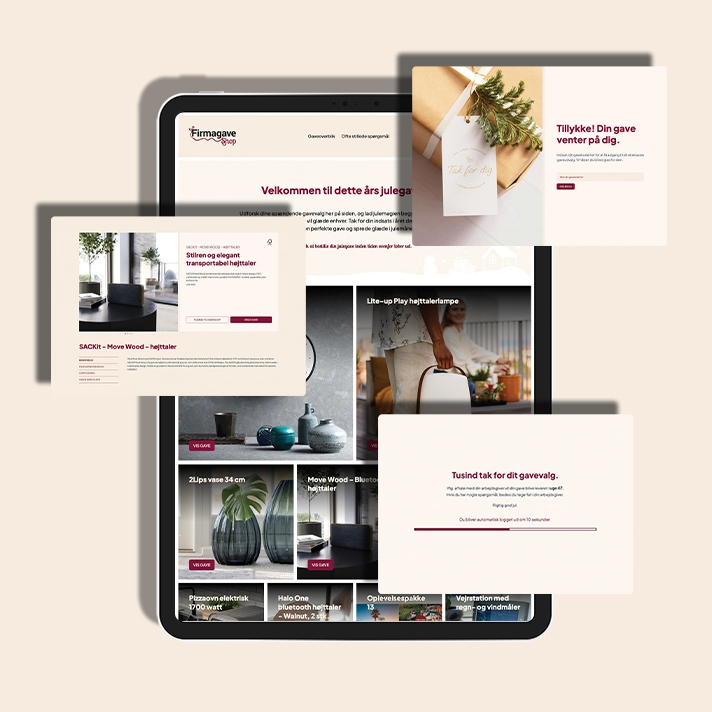 Sådan ser vores gaveshop ud