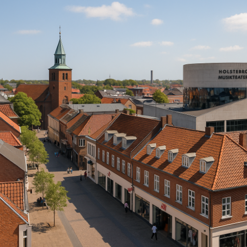 Skyline over Holstebro