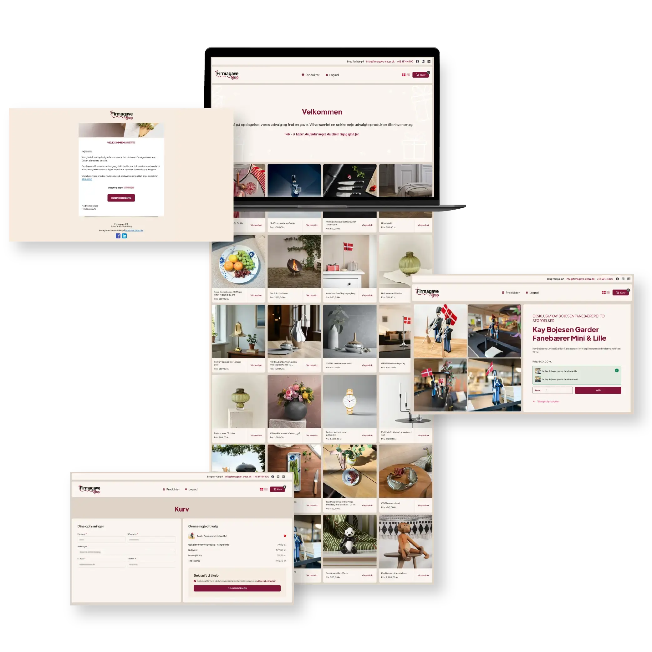 Jubilæumsshop mockup