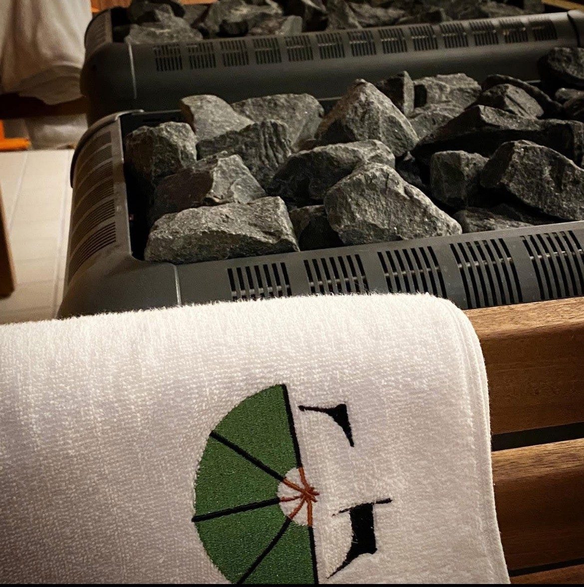 Saunahus med gusmesteren