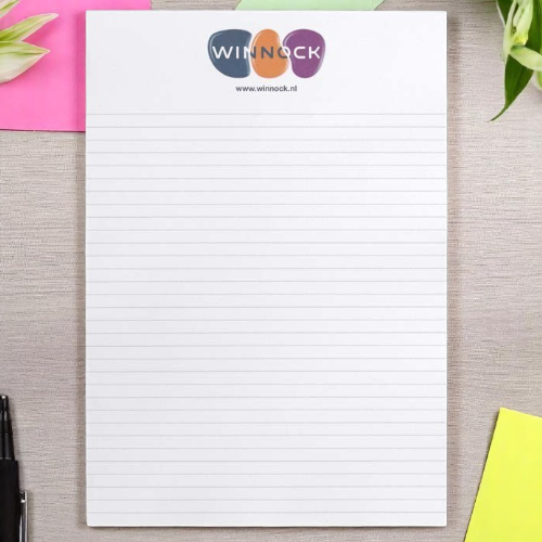 A5 notesblok med logo