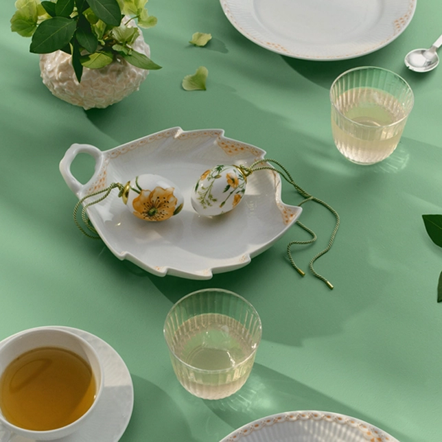 Påskeæg i lille fad