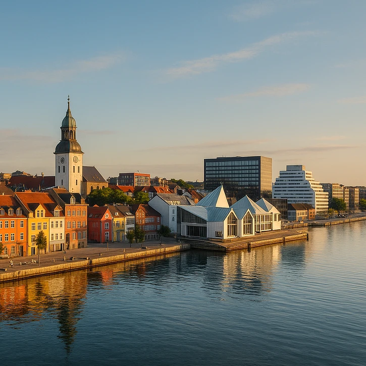 Aalborg-skyline