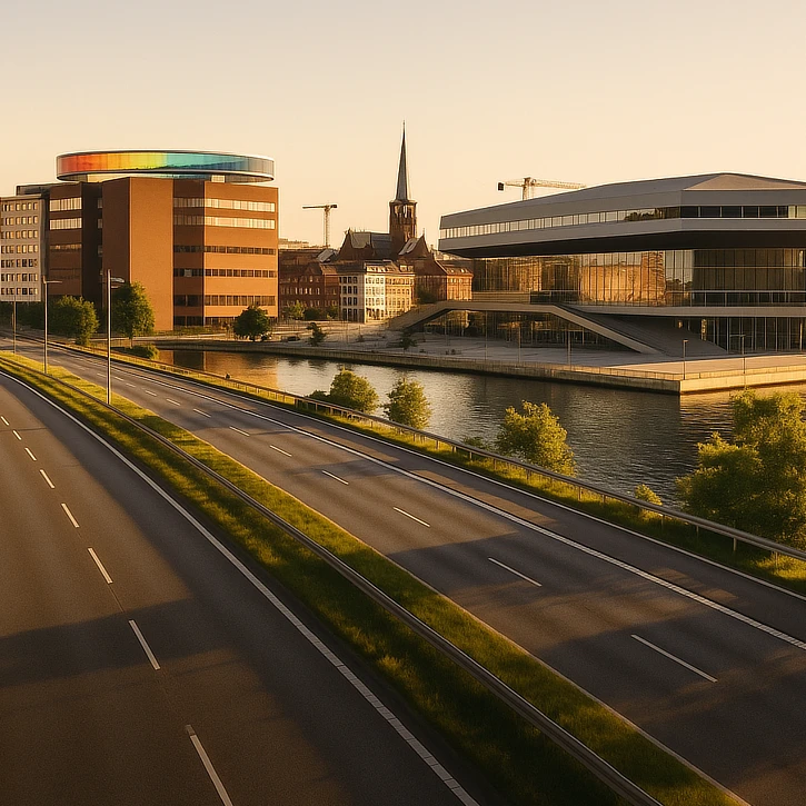 Skyline over Århus
