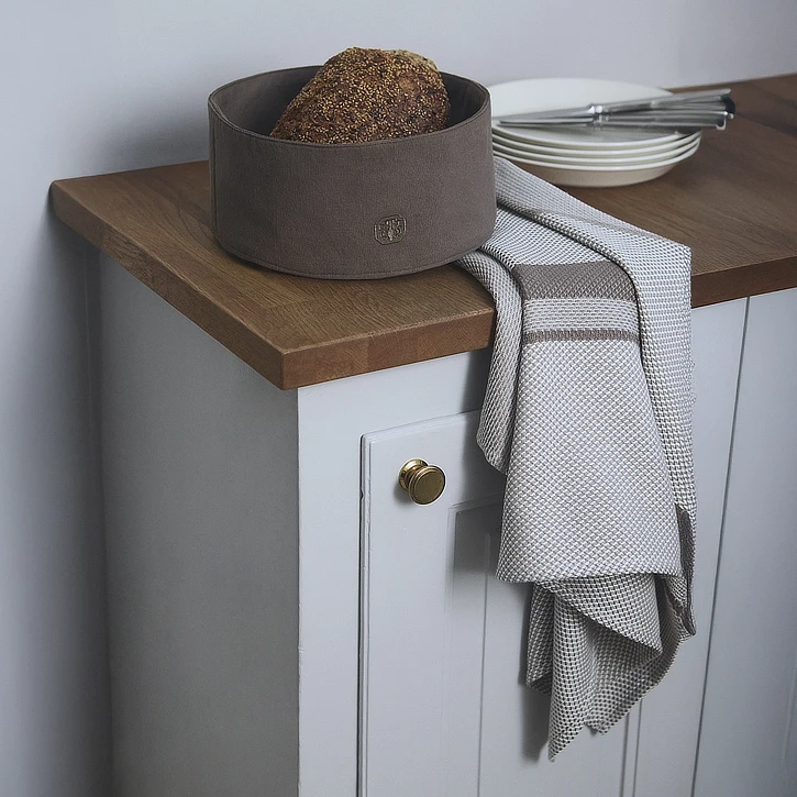 Georg Jensen Damask gave med brødkurv og viskestykker