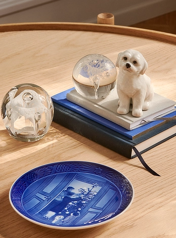 Royal Copenhagen Porcelæns hund