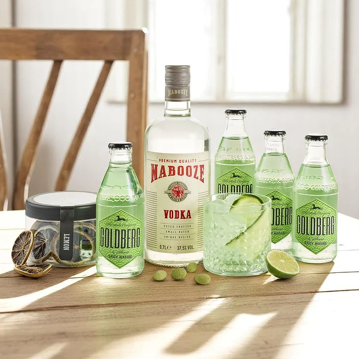 Vodka og wasabi sommergave