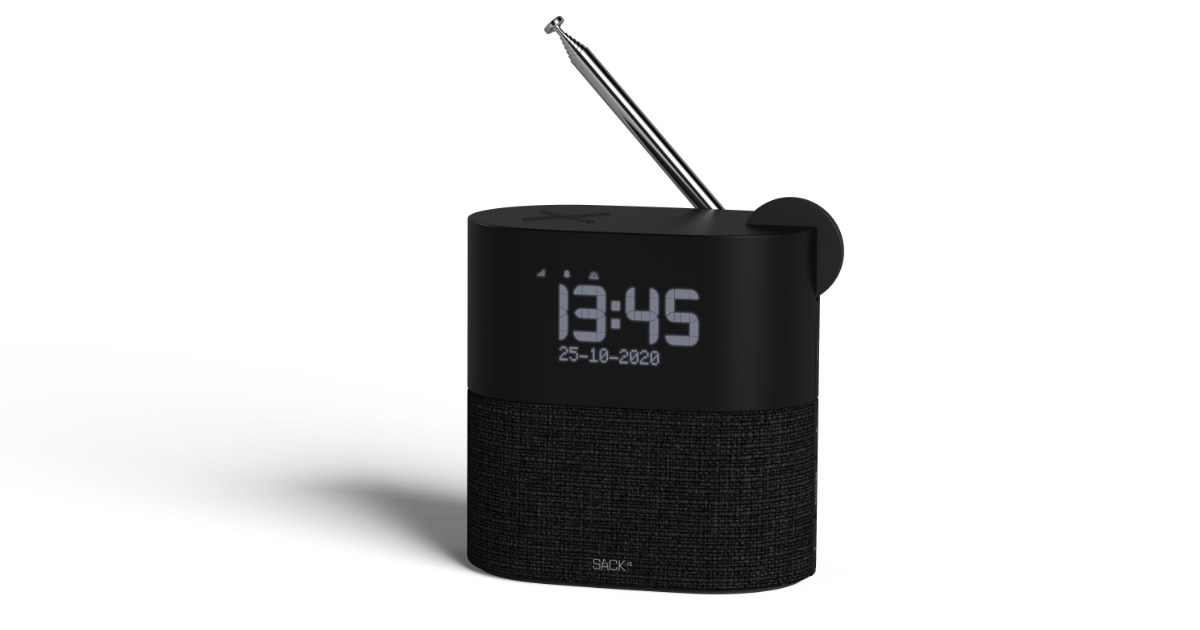 SACKit WAKEit S Clockradio og Bluetooth-højtaler