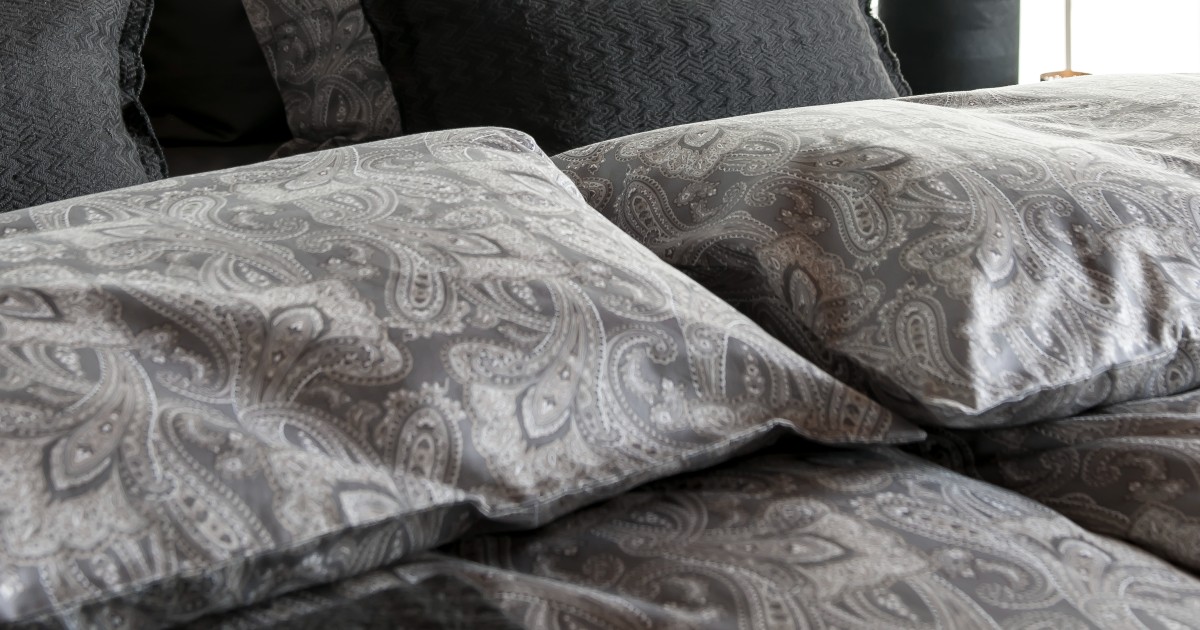 Borås Cotton Milazzo sengesæt i grå