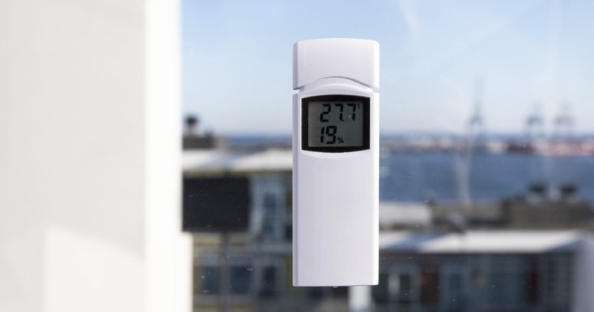 Rosenborg vejrstation med hygro/baro termometer