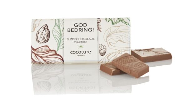 Cocoture flødechokolade 35% – GOD BEDRING 60g