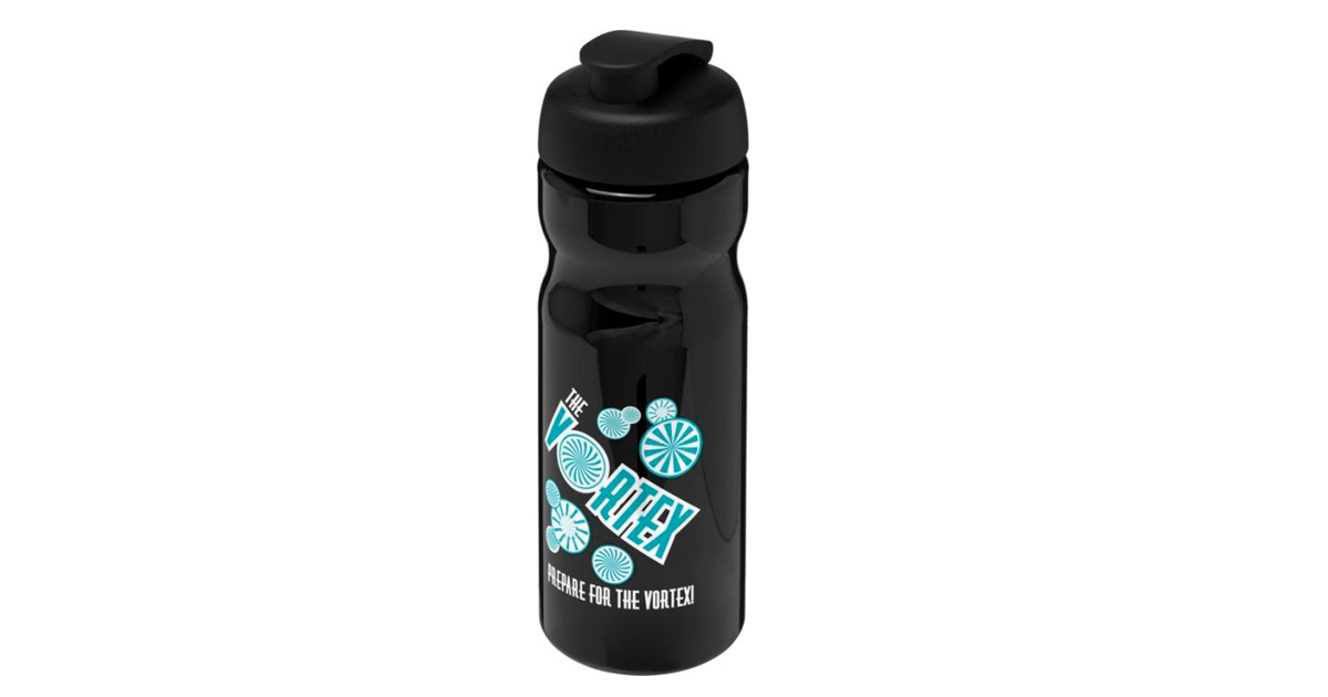 H2O Active Base 650 ml drikkeflaske med logo