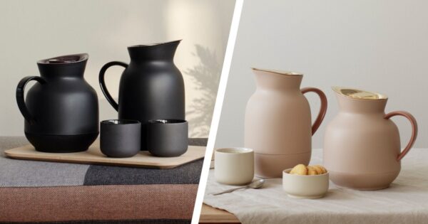 Stelton Amphora termokander 1L til kaffe og te
