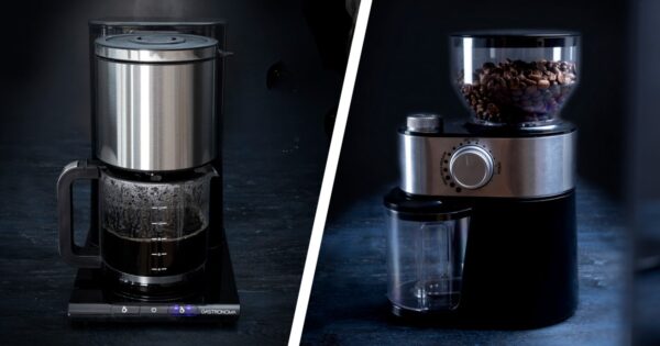 Gastronoma kaffemaskine & kaffeblender