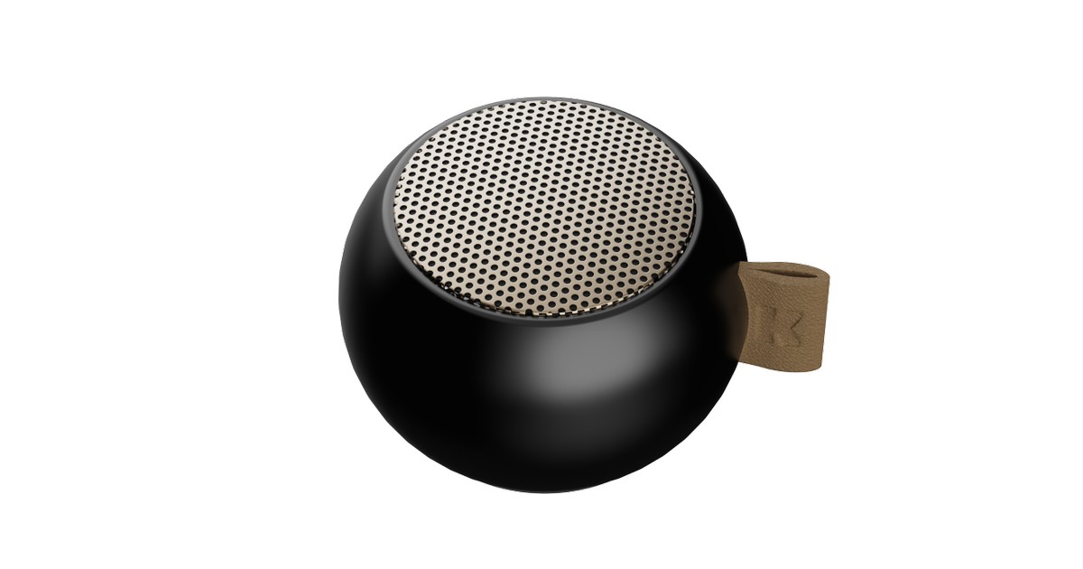 Kreafunk aGO mini Bluetooth højtaler sort