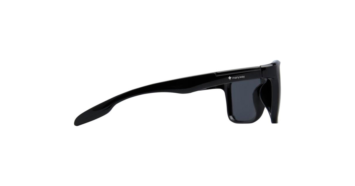 Eiger polariserede solbriller i hylster af genvundet PET inkl. logotryk