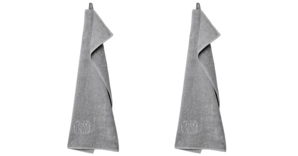 2 stk. Georg Jensen Damask håndklæder 40x70 - Grå