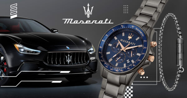 Maserati SFIDA herreur incl. Armbånd